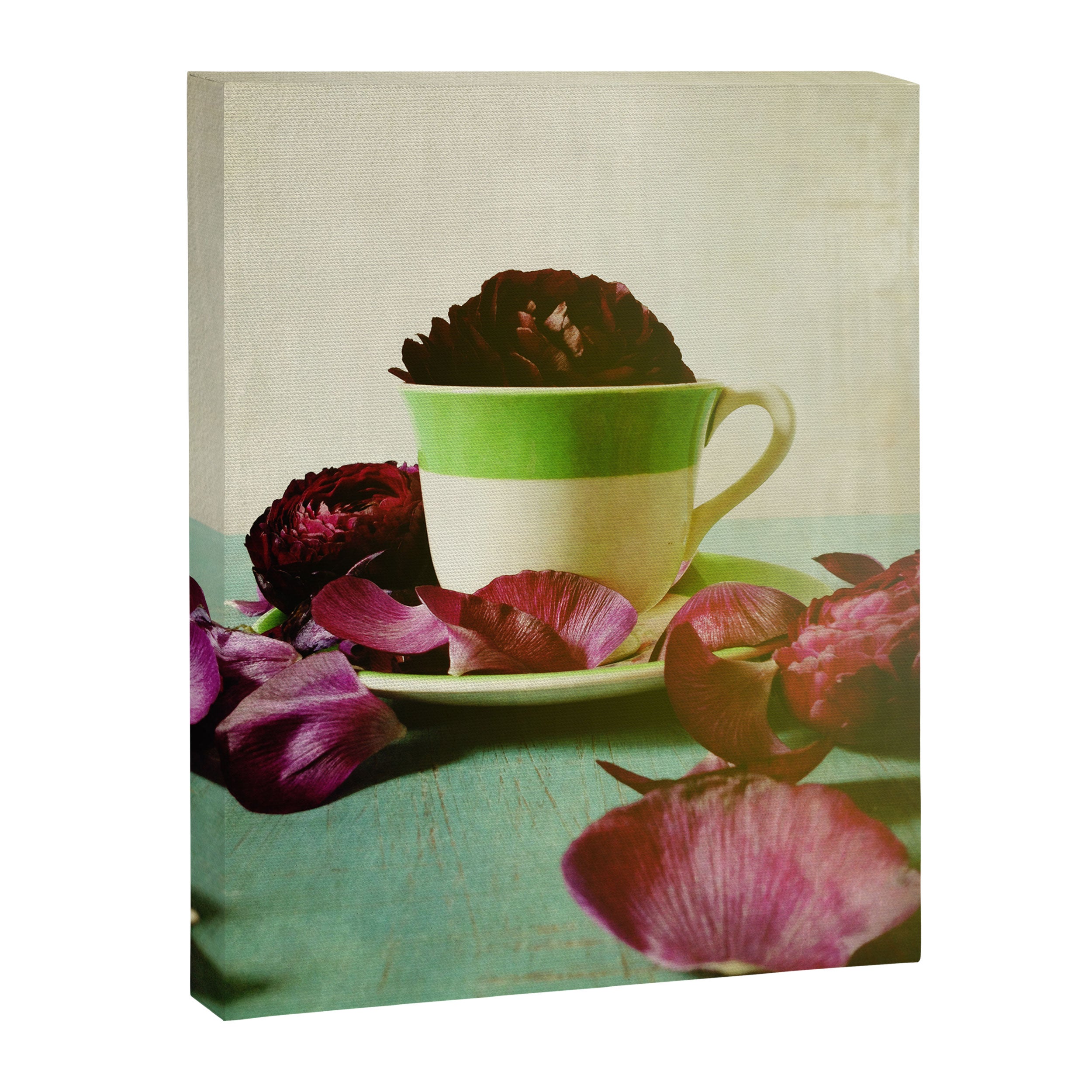Petals Unfold, Opening to Life Canvas Print Gallery Image 6