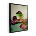 Petals Unfold, Opening to Life Framed Canvas Print Gallery Image 2