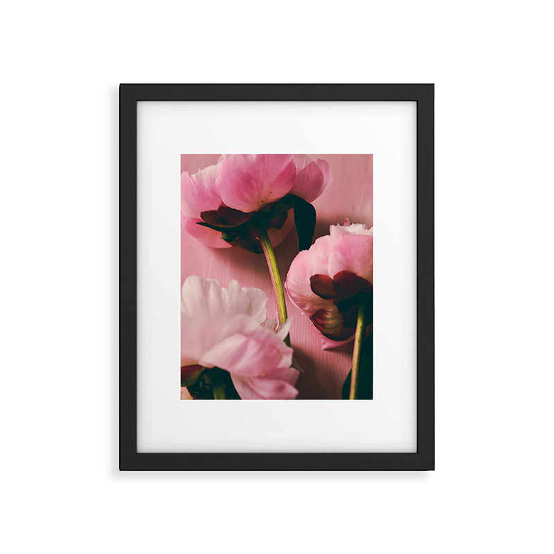 Pink Peony Love Framed Art Print Gallery Image 5