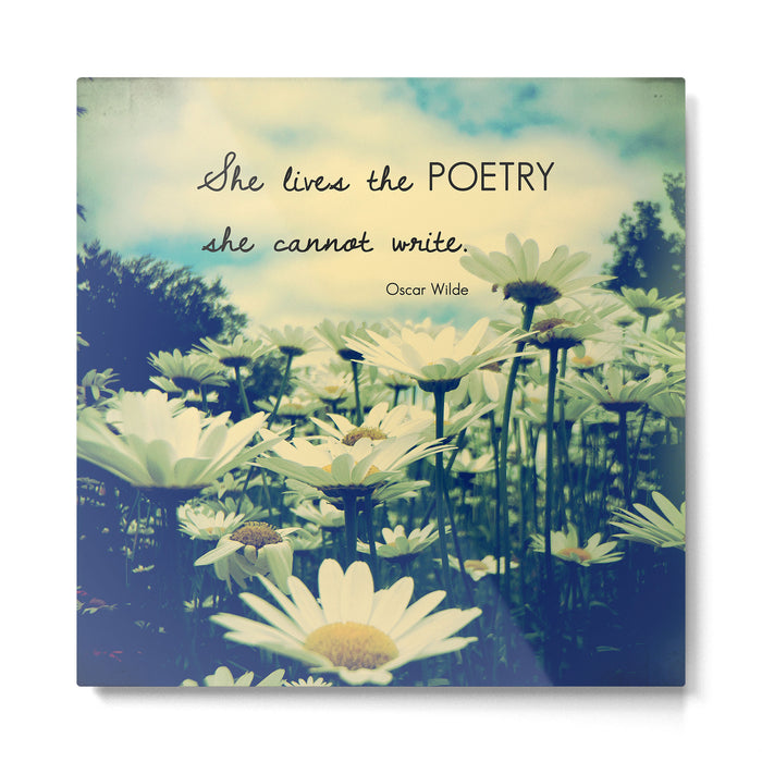 Poetic Life Metal Print Gallery Image 1