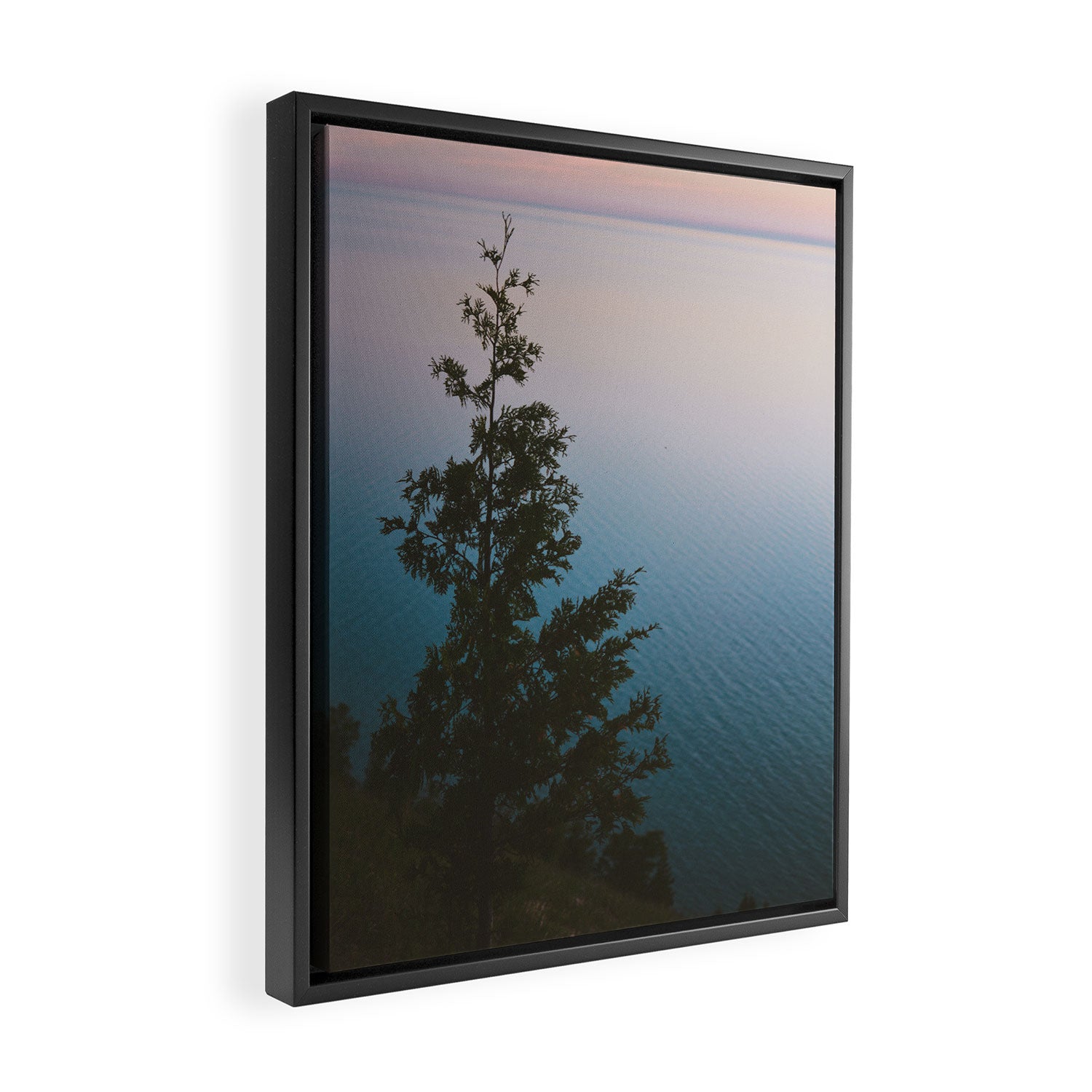 Poetry of a Summer Evening Framed Canvas Print Gallery Image 2