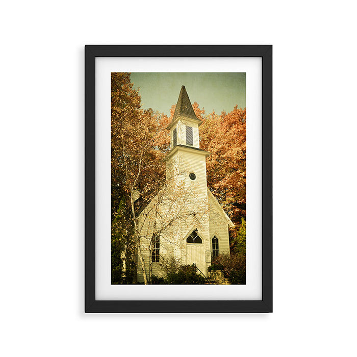 Pray Framed Art Print Gallery Image 1