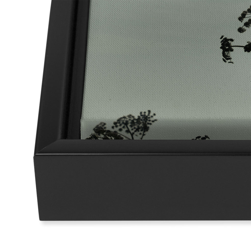 Presence x wildflower moody botanical photograph Framed Canvas Print Gallery Image 3