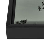 Presence x wildflower moody botanical photograph Framed Canvas Print Gallery Image 3