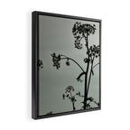 Presence x wildflower moody botanical photograph Framed Canvas Print Gallery Image 2