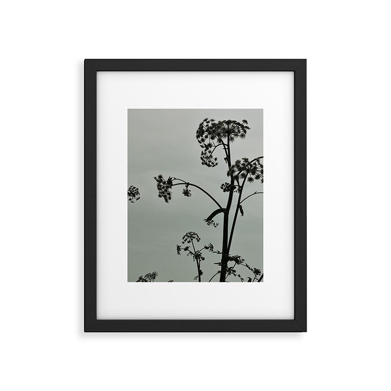 Presence x wildflower moody botanical photograph Framed Art Print Gallery Image 5