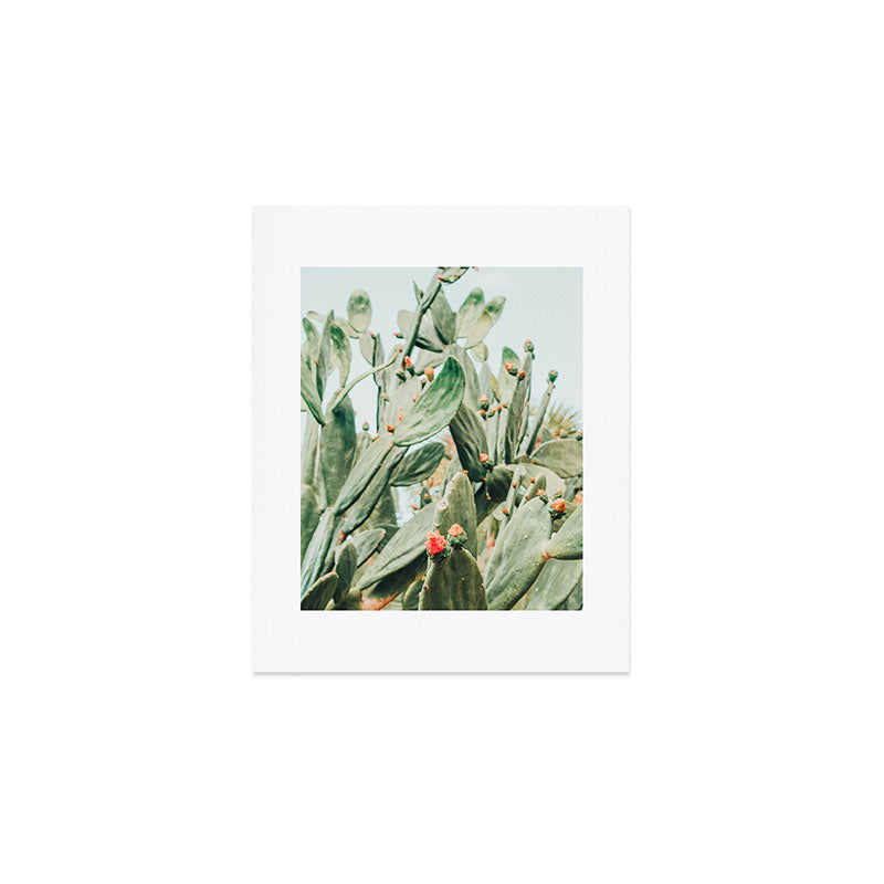 Pretty Cactus Art Print Gallery Image 1