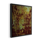 Pretty Green Abstract Texture I Framed Canvas Print Gallery Image 2