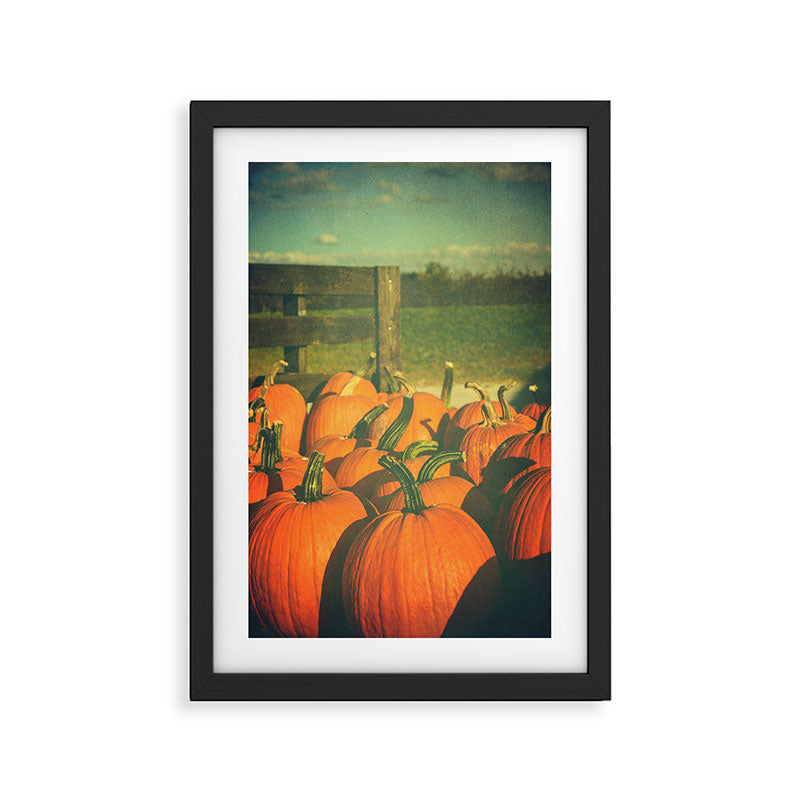 Pumpkin Patch Framed Art Print Gallery Image 2