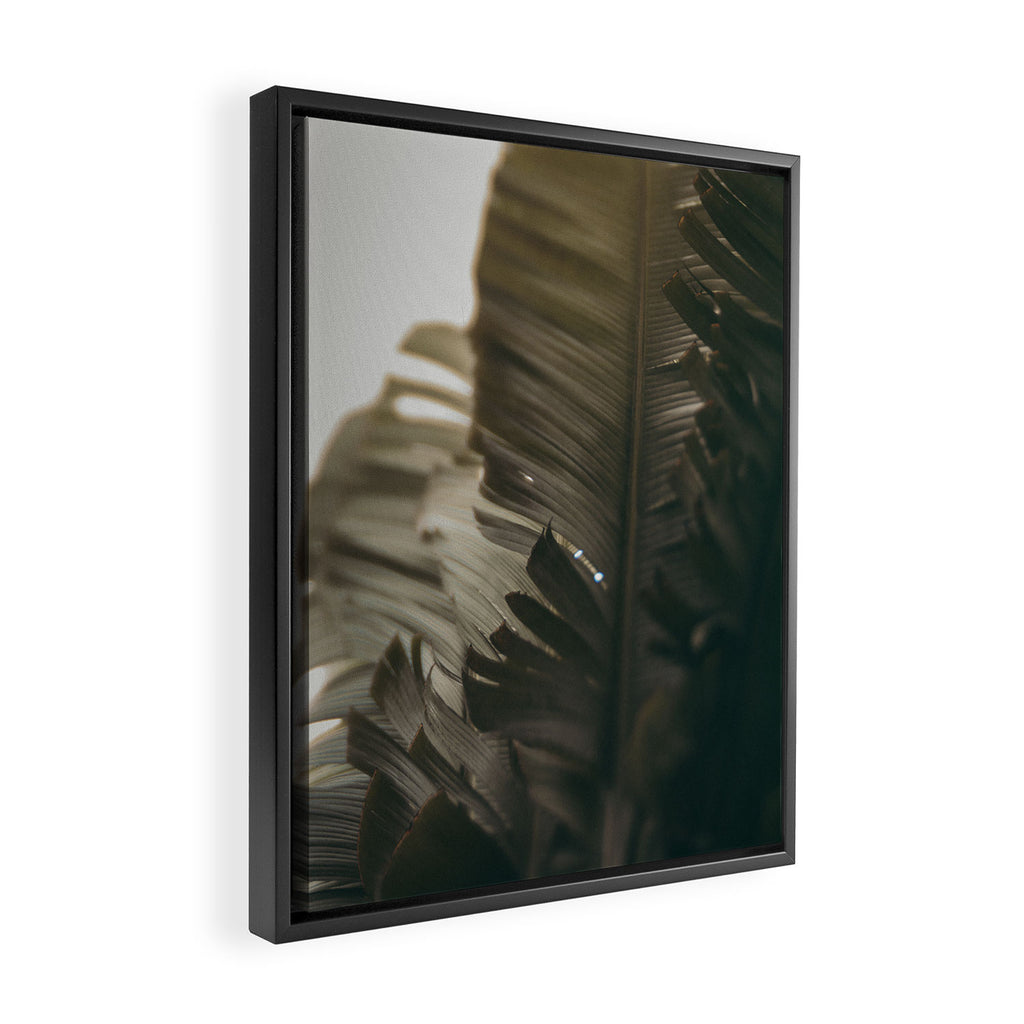 Queue Framed Canvas Print Gallery Image 2