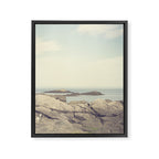 quiet morning at acadia - ocean coastal maine travel photograph Framed Canvas Print Gallery Image 6