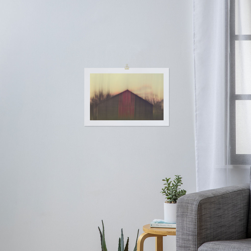 Red Barn Art Print Gallery Image 3