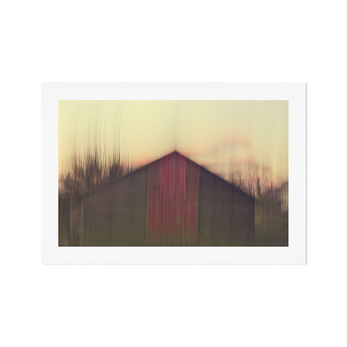 Red Barn Art Print Gallery Image 1