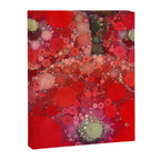 Red Poppies - colorful flower abstract design Canvas Print Gallery Image 8