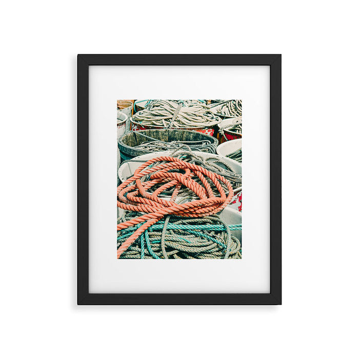 Roped In Framed Art Print Gallery Image 1