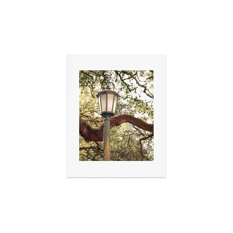 Savannah Street Light Art Print Gallery Image 1