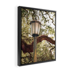 Savannah Street Light Framed Canvas Print Gallery Image 2