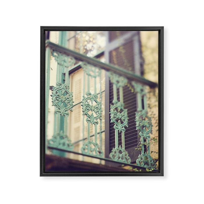 Savannah Window Framed Canvas Print Gallery Image 1