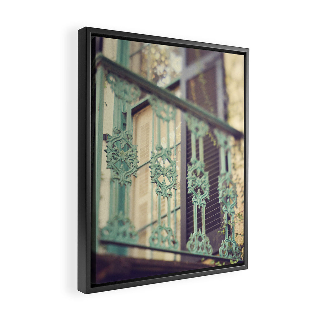 Savannah Window Framed Canvas Print Gallery Image 2