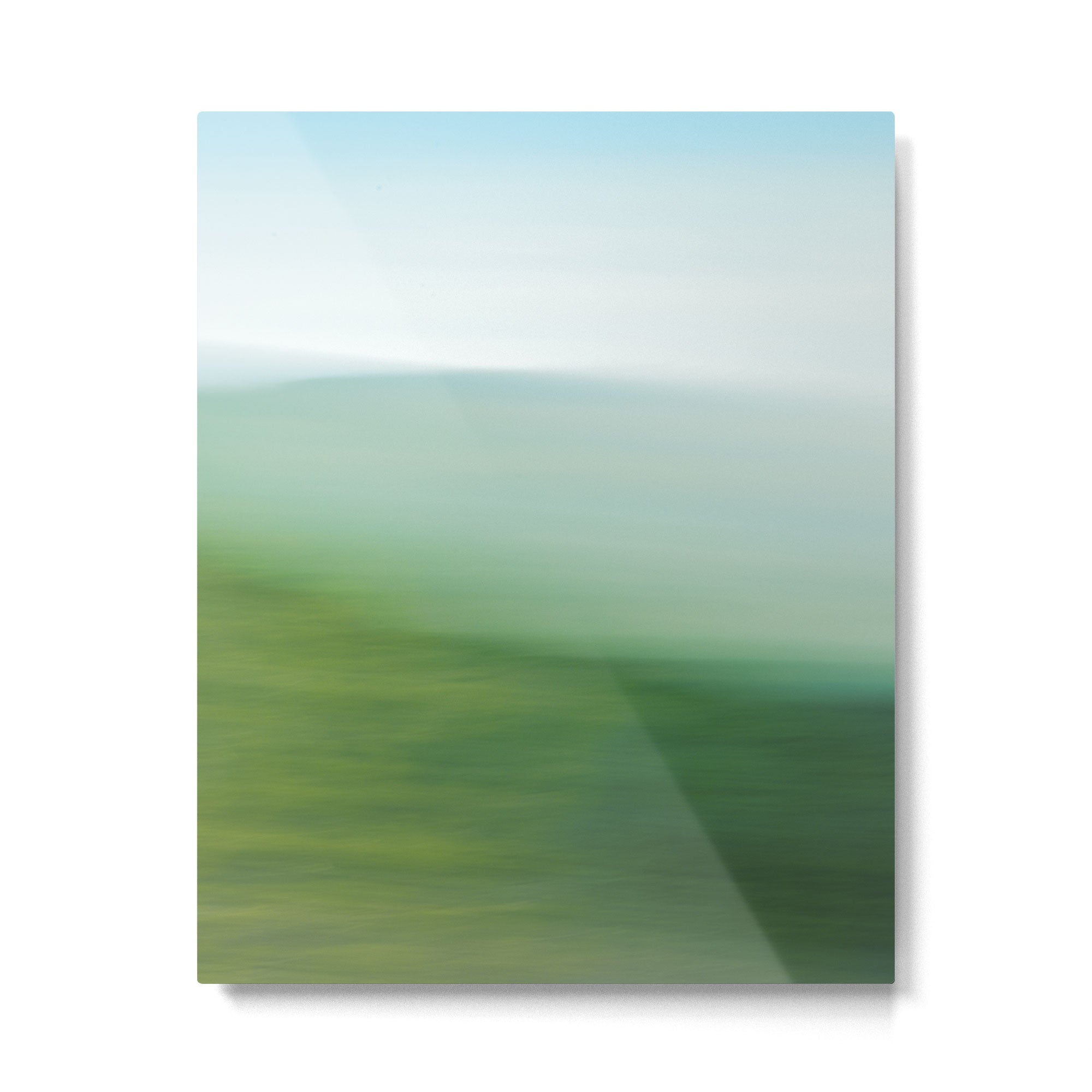 sea and sky - square abstract nature photograph Metal Print Gallery Image 6