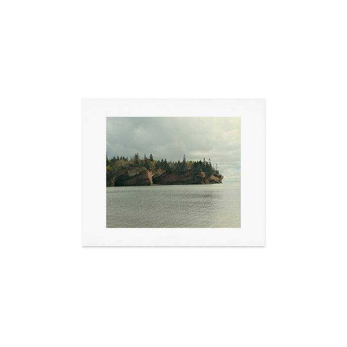 sea caves no. 14 - ocean seascape bay of fundy Art Print Gallery Image 1