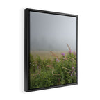 sea fog and wildflowers Framed Canvas Print Gallery Image 2