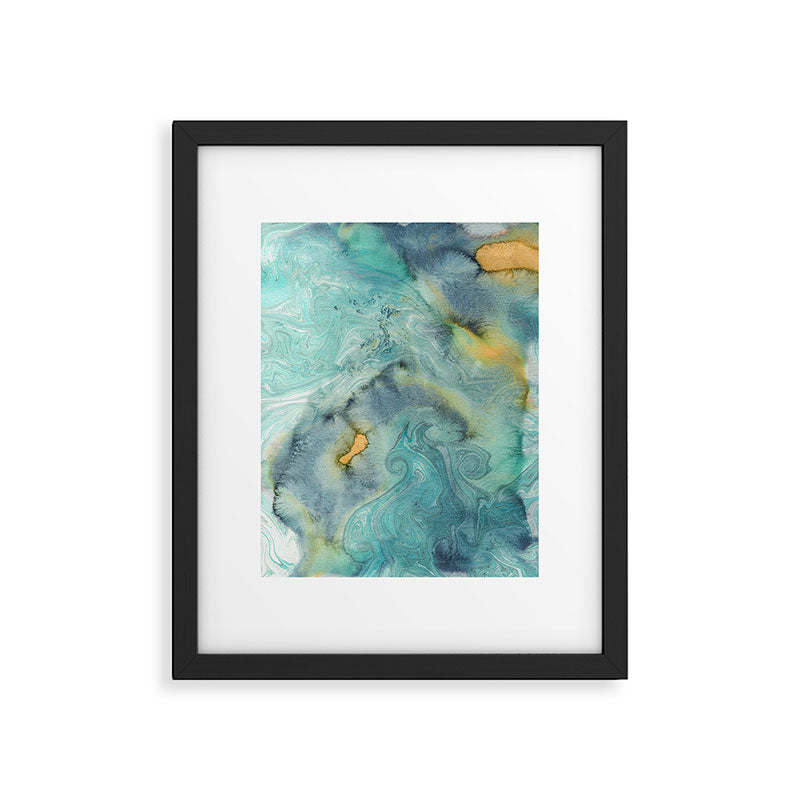 Seafoam Framed Art Print Gallery Image 5