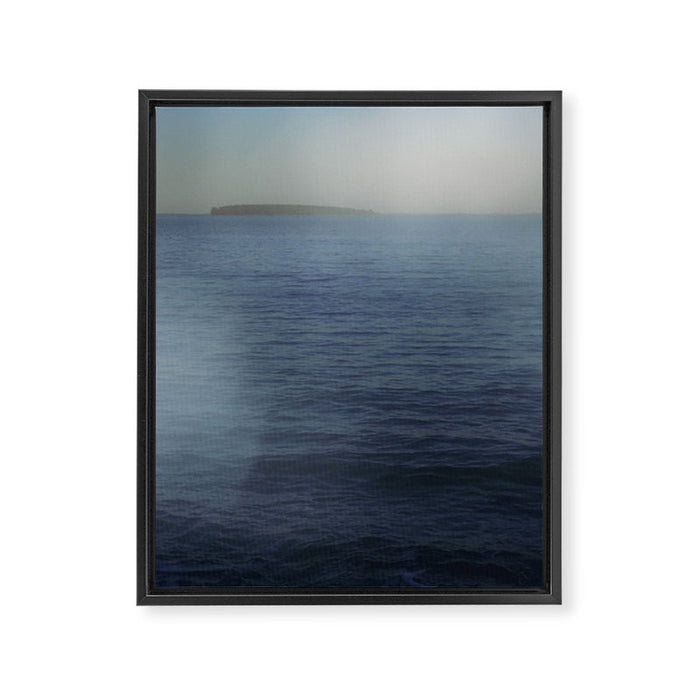 seascape abstract photograph number 4 Framed Canvas Print Gallery Image 1