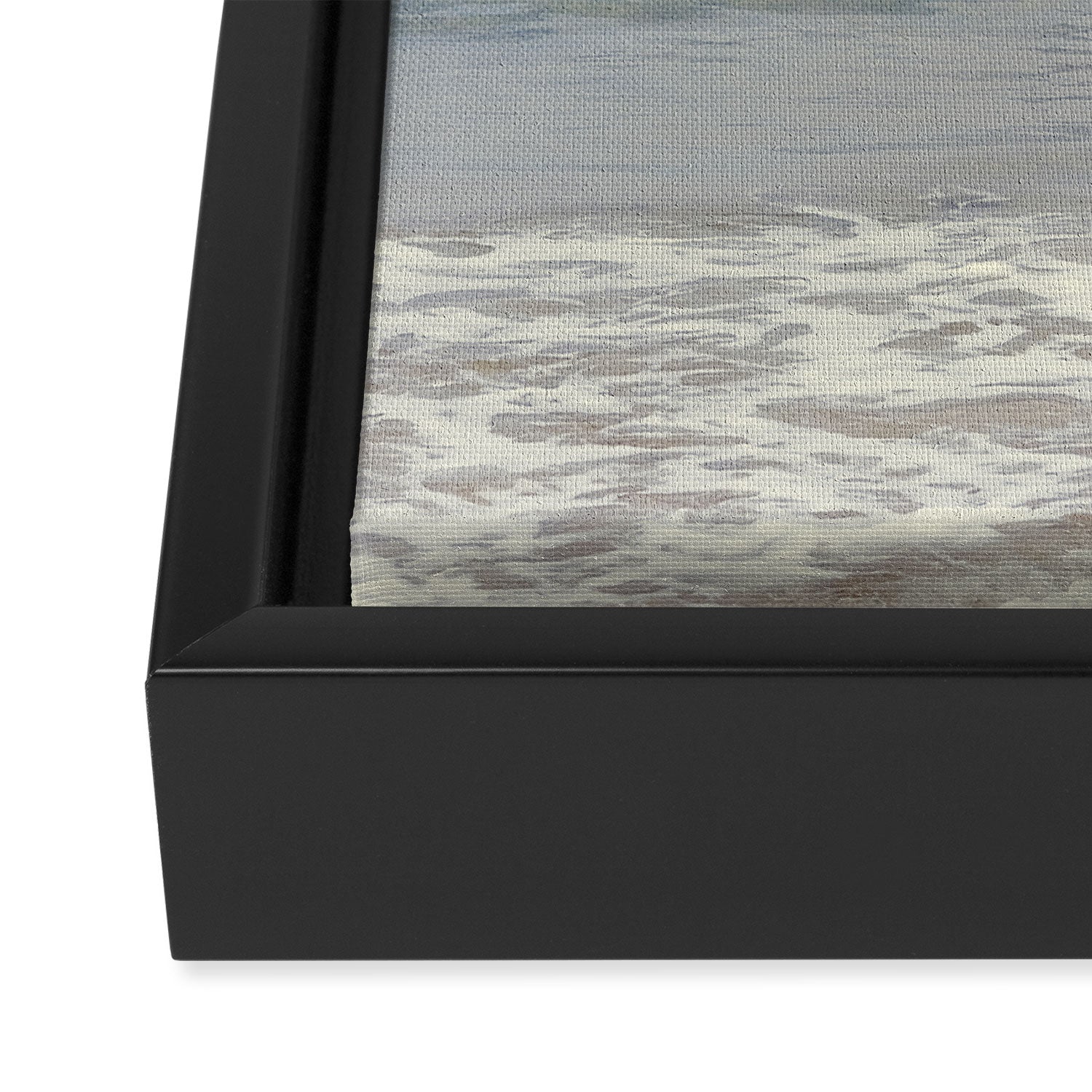 seascape no. 7 - ocean waves photograph Framed Canvas Print Gallery Image 3