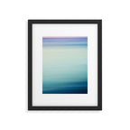 Seascape Ocean photograph - I Love the Sea Ombre Abstract Framed Art Print Gallery Image 5