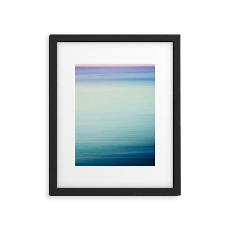 Seascape Ocean photograph - I Love the Sea Ombre Abstract Framed Art Print Gallery Image 5