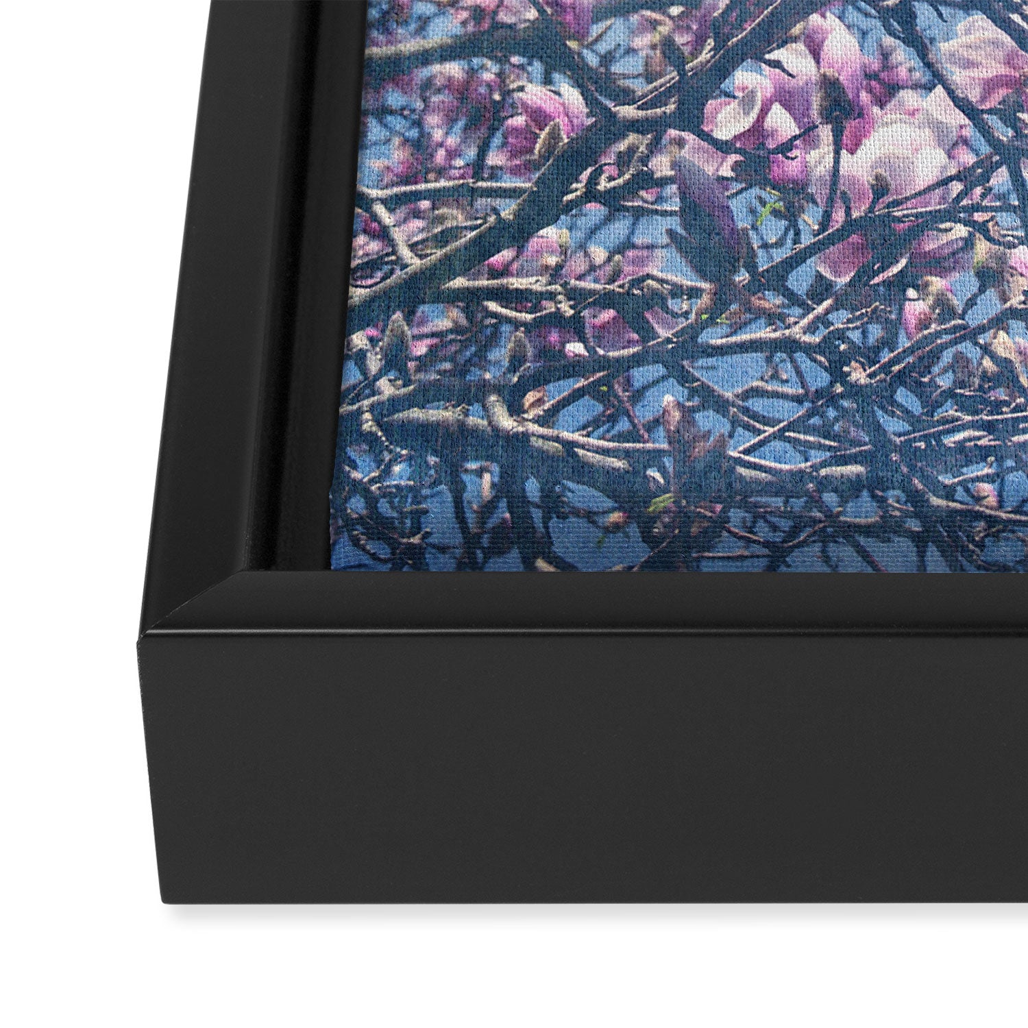 She Bloomed Everywhere She Went Framed Canvas Print Gallery Image 3
