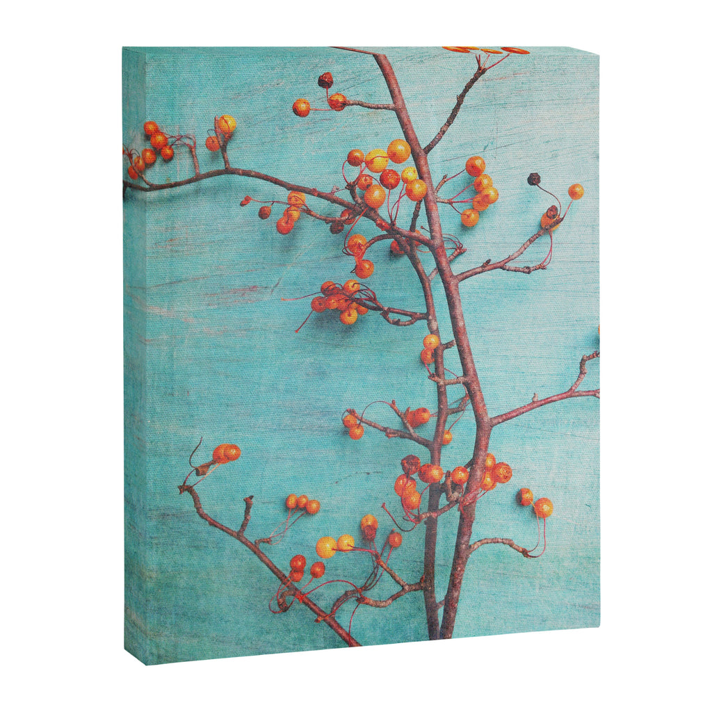 She Hung Her Dreams on Branches - autumn botanical still life photo cottage decor Canvas Print Gallery Image 8