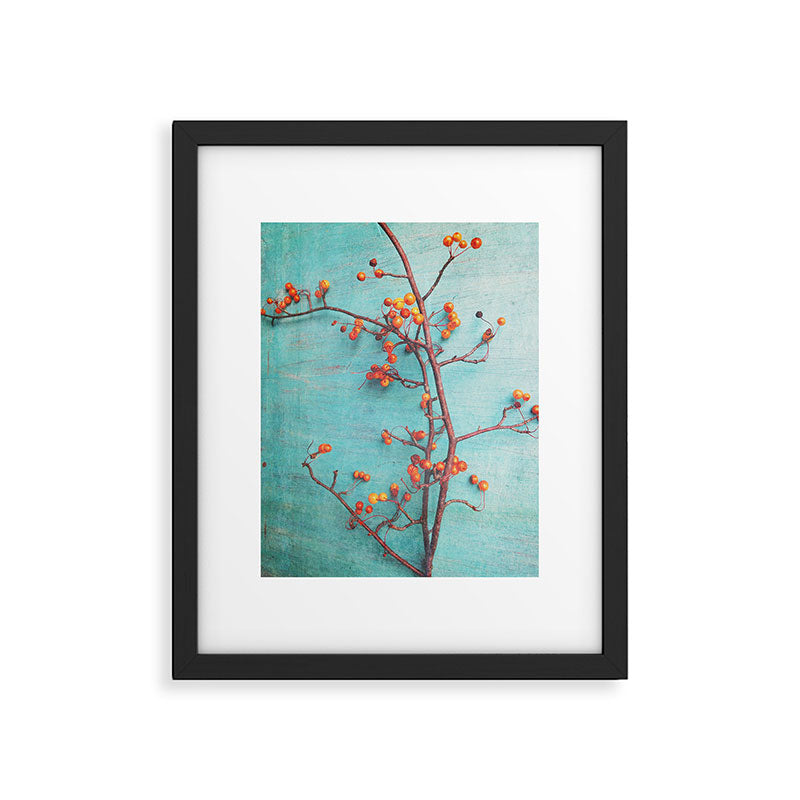 She Hung Her Dreams on Branches - autumn botanical still life photo cottage decor Framed Art Print Gallery Image 6