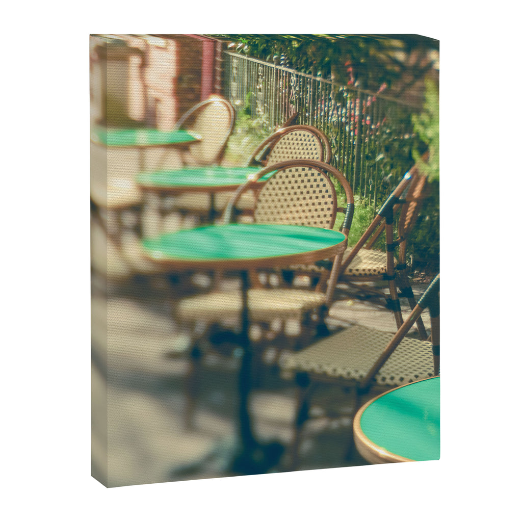 Sidewalk Cafe Canvas Print Gallery Image 6