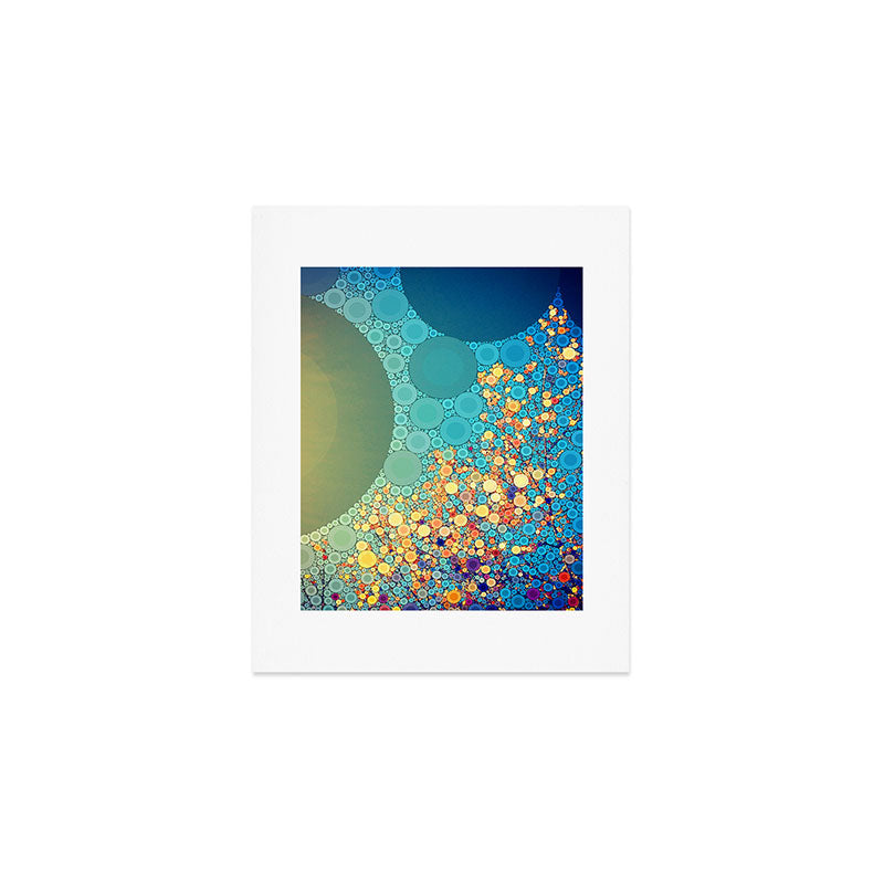 Sky and Leaves Art Print Gallery Image 1