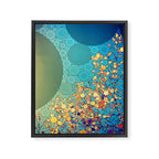 Sky and Leaves Framed Canvas Print Gallery Image 8