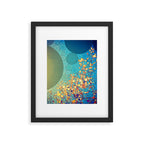 Sky and Leaves Framed Art Print Gallery Image 6