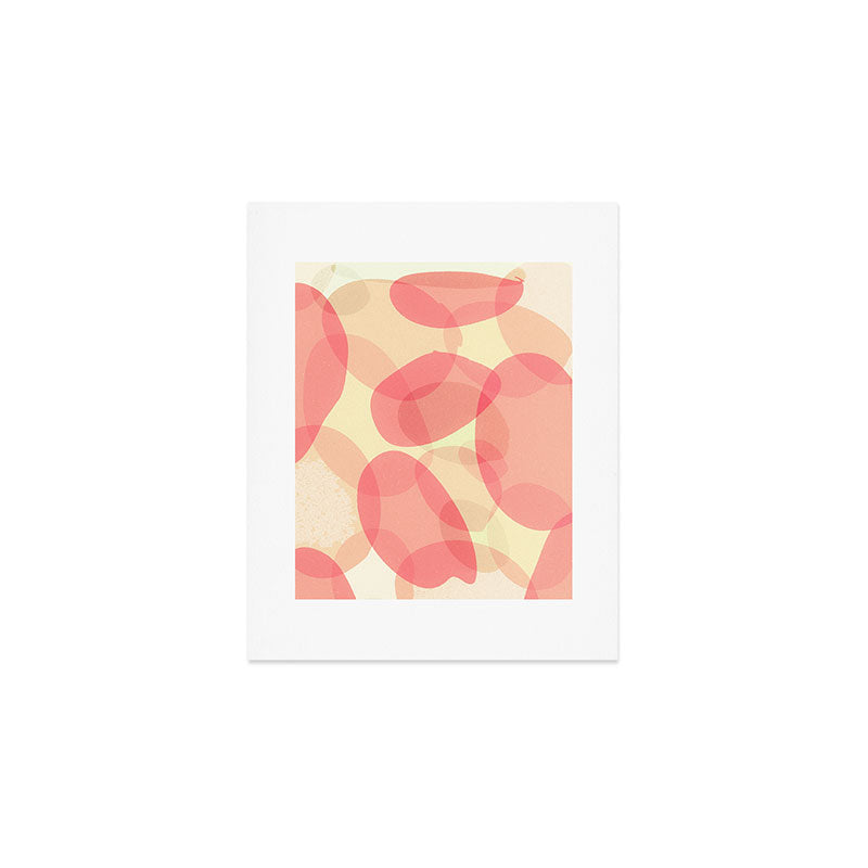 Soft Shapes Abstract #2 Art Print Gallery Image 1