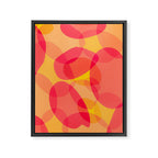 Soft Shapes Abstract #8 Framed Canvas Print Gallery Image 6