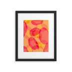 Soft Shapes Abstract #8 Framed Art Print Gallery Image 5