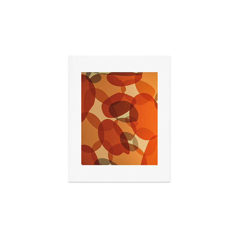 Soft Shapes Abstract #9 Art Print Gallery Image 1