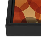 Soft Shapes Abstract #9 Framed Canvas Print Gallery Image 3
