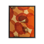 Soft Shapes Abstract #9 Framed Canvas Print Gallery Image 6