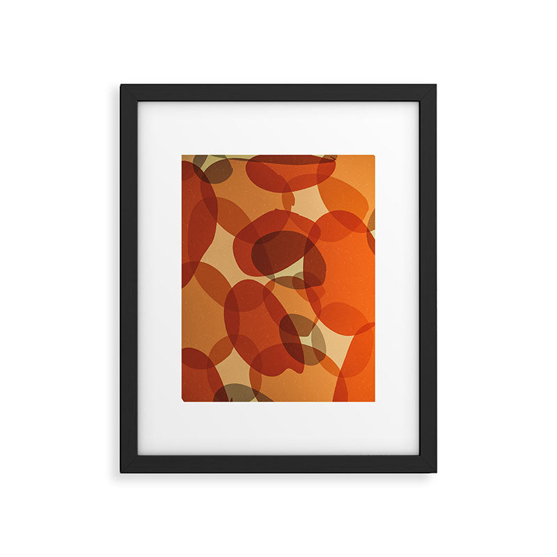 Soft Shapes Abstract #9 Framed Art Print Gallery Image 5