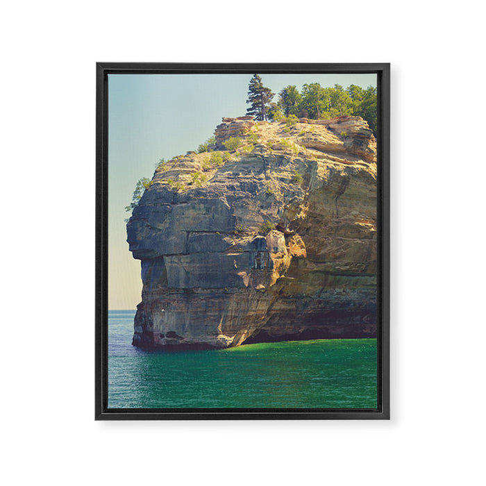 Some Sunny Day in Michigan Framed Canvas Print Gallery Image 1
