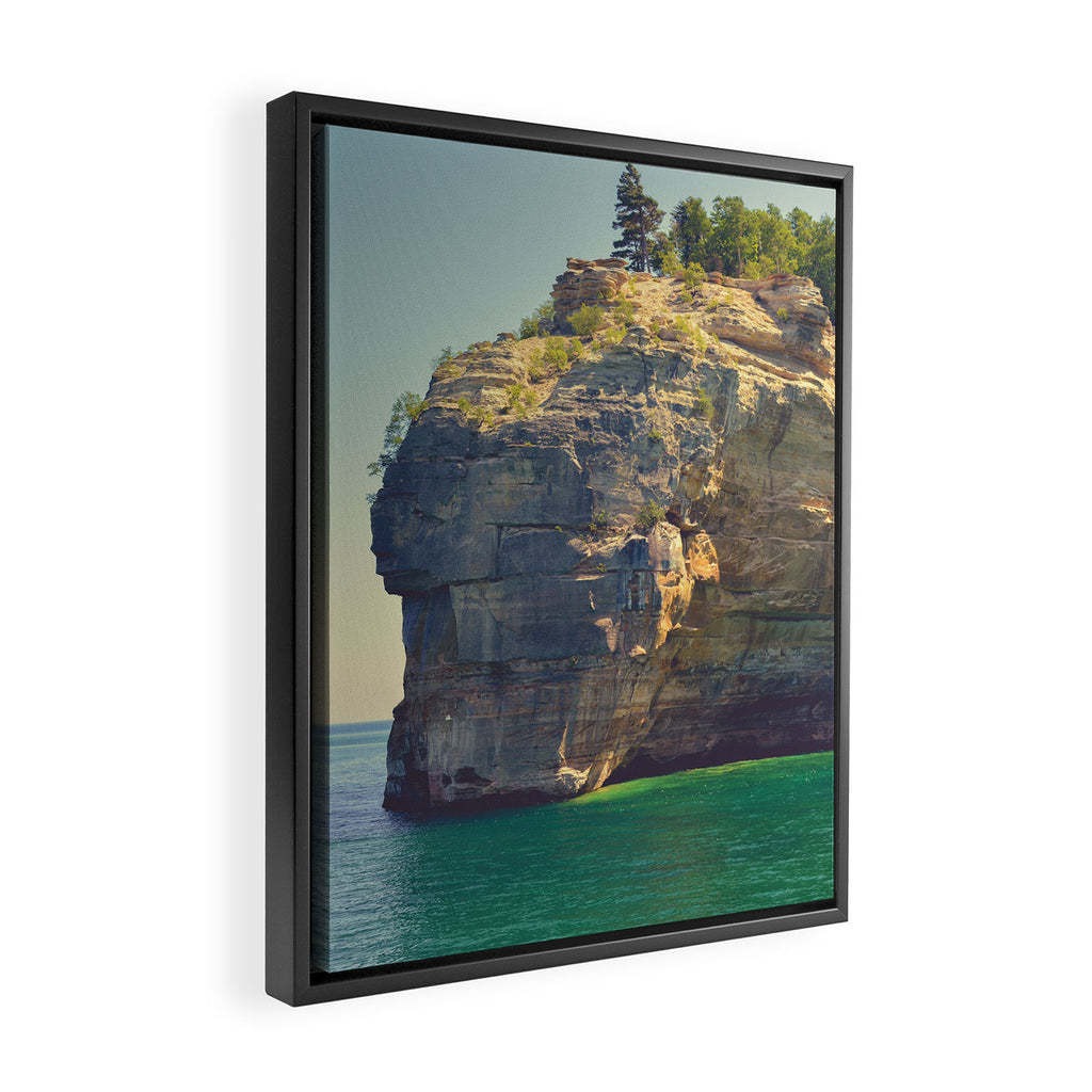 Some Sunny Day in Michigan Framed Canvas Print Gallery Image 2