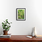 Southwest Desert Cactus Framed Art Print Gallery Image 2