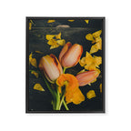 Spring Tulip Flowers Framed Canvas Print Gallery Image 6