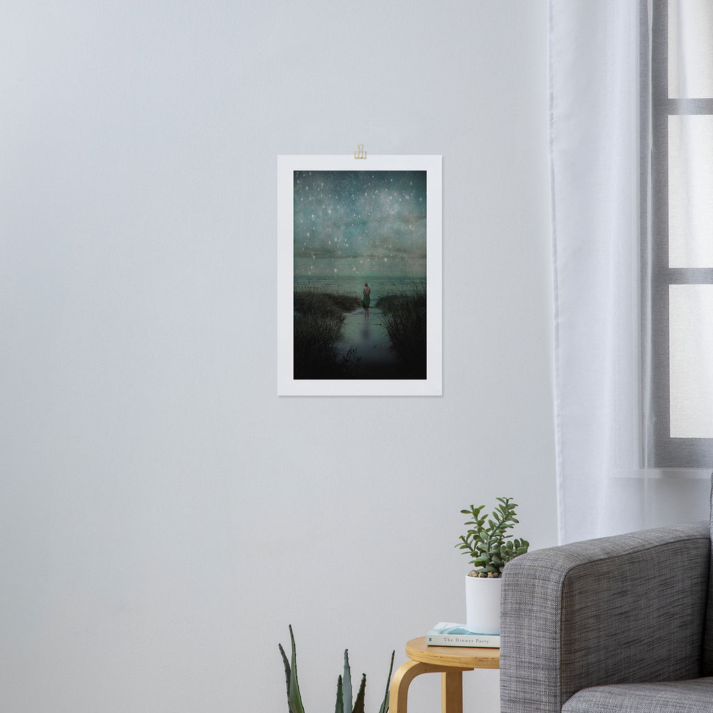 Stars in the Night Sky Art Print Gallery Image 3